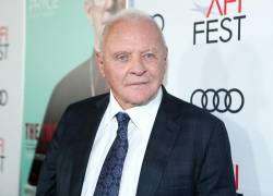 HOLLYWOOD, CALIFORNIA - NOVEMBER 18: Anthony Hopkins atendiento la Gala de The Two Popes en Hollywood, California. Rich Polk/Getty Images vía AFP (Foto Rich Polk / GETTY IMAGES NORTH AMERICA / Getty Images via AFP)