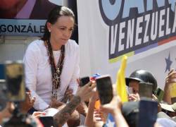 María Corina Machado ha impulsado que el proceso cívico sea pacífico, nunca violento, al momento de reclamar la victoria de la oposición en las elecciones de Venezuela.