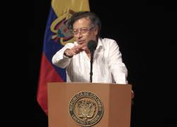 Fotografía de archivo fechada el 27 de marzo de 2025 del presidente de Colombia, Gustavo Petro.
