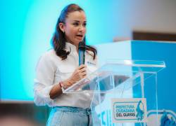 Marcela Aguiñaga, prefecta del Guayas.