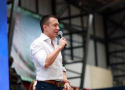 Hoy dimos el mayor golpe a las economías criminales en la historia del Ecuador, celebró Noboa.