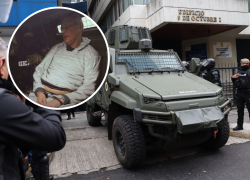Jorge Glas ya está en La Roca: fue detenido en la Embajada de México y trasladado a Guayaquil