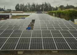 Instalación de una planta solar de 370 kW en el centro industrial de Puembo para el autoconsumo directo de Pronaca.