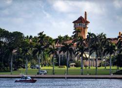 Trump estaba en Washington en el momento del incidente en su residencia de Mar-a-Lago, en Florida.