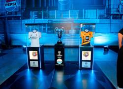 La fiesta de la UEFA Champions League involucró la transmisión del partido, diferentes juegos y una fiesta con bandas invitadas.