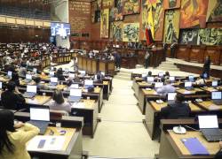Fotografía del Pleno de la Asamblea Nacional, reunido este martes 19 de agosto.