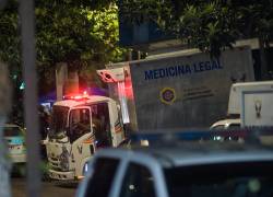 Vehículo de medicina legal, en una foto de archivo.