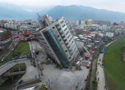 Impactantes imágenes del fuerte terremoto de magnitud 6,9 en Taiwán