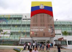 Fachada del Hospital General Guasmo Sur en Guayaquil. Imagen referencial de unidad de atención del MSP.