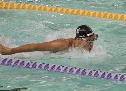 El guatemalteño Erick Gordillo realizando su debut en la esperada cita del ciclo olímpico.