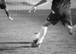 Imagen referencial de futbolistas.