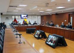 Sesión de la Corte Nacional de Justicia se suspendió sin acuerdo para designar a su presidente encargado.