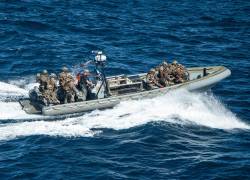 Las fuerzas militares de EE.UU. están desplegadas en el Océano Pacífico.
