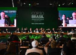 Fotografía de la reunión previa a la COP30, en noviembre del 2025.