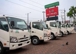 Teojama Comercial comercializa camiones Hino. Tiene sucursales en las principales ciudades del país.