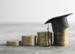 Monedas de dólar americano.