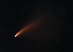 Fotografía referencial de un asteroide.