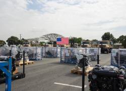 Vehículos y demás equipos entregados por Estados Unidos a las fuerzas de seguridad de Ecuador.