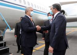 El presidente de Colombia, Iván Duque , llegó al país para mantener una reunión con el presidente Guillermo Lasso. A su arribo fue recibido por el canciller Mauricio Montalvo.