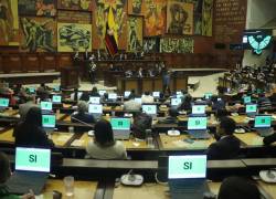 Pleno de la Asamblea Nacional en el primer debate del Proyecto la Ley de Transparencia Social. Foto: API / Rolando Enrí­quez