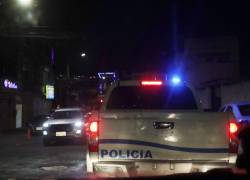 Imagen referencial de una patrulla policial recorriendo el sur de Quito.