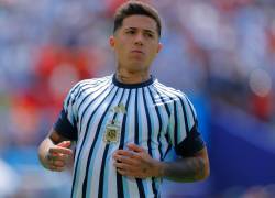 Enzo Fernández durante el Mundial 2026.