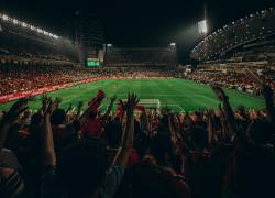 Fotografía referencial de un partido de fútbol.