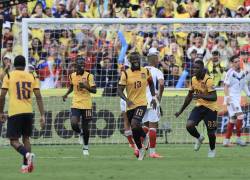 Enner Valencia fue el gran protagonista del partido frente a Venezuela.