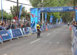 Richard Carapaz alcanzó el segundo lugar en la modalidad contrarreloj en Ciclismo dentro de los Juegos Panamericanos Santiago 2023.