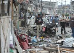 $10.000 de recompensa tras atentado en Cristo del Consuelo; hombres en moto colocaron un saco antes de la explosión