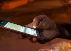 Imagen referencial de chat mediante la aplicación WhatsApp