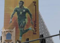 Sadio Mané, delantero senegalés, podría ser posible baja para el mundial.