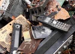 Se estima que cada ecuatoriano genera cerca de cinco kilogramos por año de residuos eléctricos y electrónicos.