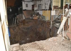 Detallan afectaciones por socavón en Zaruma: 300 evacuados, casas patrimoniales destruidas y más