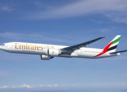 La aerolínea Emirates realizó un vuelo de prueba 'histórico' con combustible sostenible