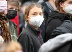 La joven activista sueca Greta Thunberg declaró este viernes que la conferencia sobre el cambio climático de Glasgow (COP26) es un fracaso.