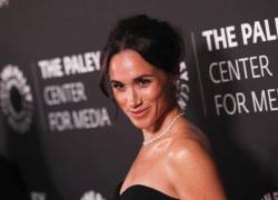 Meghan Markle, duquesa de Sussex, llega a la gala del Paley Center for Media en honor al actor y director Tyler Perry, en el Beverly Wilshire Hotel en Beverly Hills el 4 de diciembre de 2024.