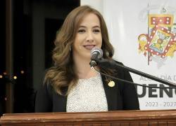 La funcionaria fue interceptada en un control vehicular.