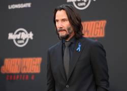 Keanu Reeves en el estreno en Los Ángeles de John Wick: Capítulo 4 de Lionsgate, en el Teatro Chino TCL, el 20 de marzo de 2023 en Hollywood, California.