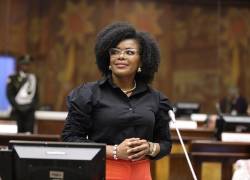 La asambleísta de la Revolución Ciudadana (RC), Paola Cabezas.