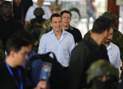 Fotografía de archivo del mandatario Daniel Noboa.