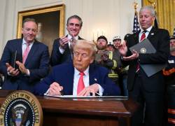 Donald Trump anunció una pausa para sus aranceles recíprocos.