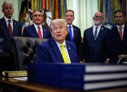 Presidente de los Estados Unidos Donald Trump, en una foto de archivo.