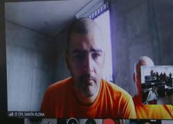 El alcalde de Guayaquil, Aquiles Alvarez, en la cárcel de máxima seguridad El Encuentro.