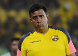 César Farías, entrenador de Barcelona SC.