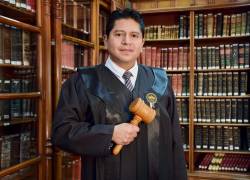 David Jacho fue destituido de su cargo de conjuez en la Corte Nacional de Justicia.