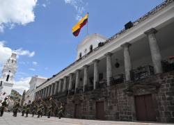 Fotografía del Palacio de Carondelet, sede del Gobierno en Quito.