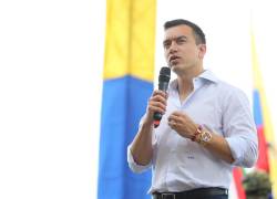 “Sí, voy a pedir licencia, pero no todo el período, dijo Noboa.