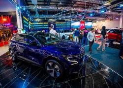 Exhibición comercial de evento Autoshow.