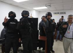 Audiencia de vinculación en el caso del magnicidio de Fernando Villavicencio en el Complejo Judicial.